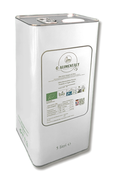 Olio d'oliva BIO latta da 5L